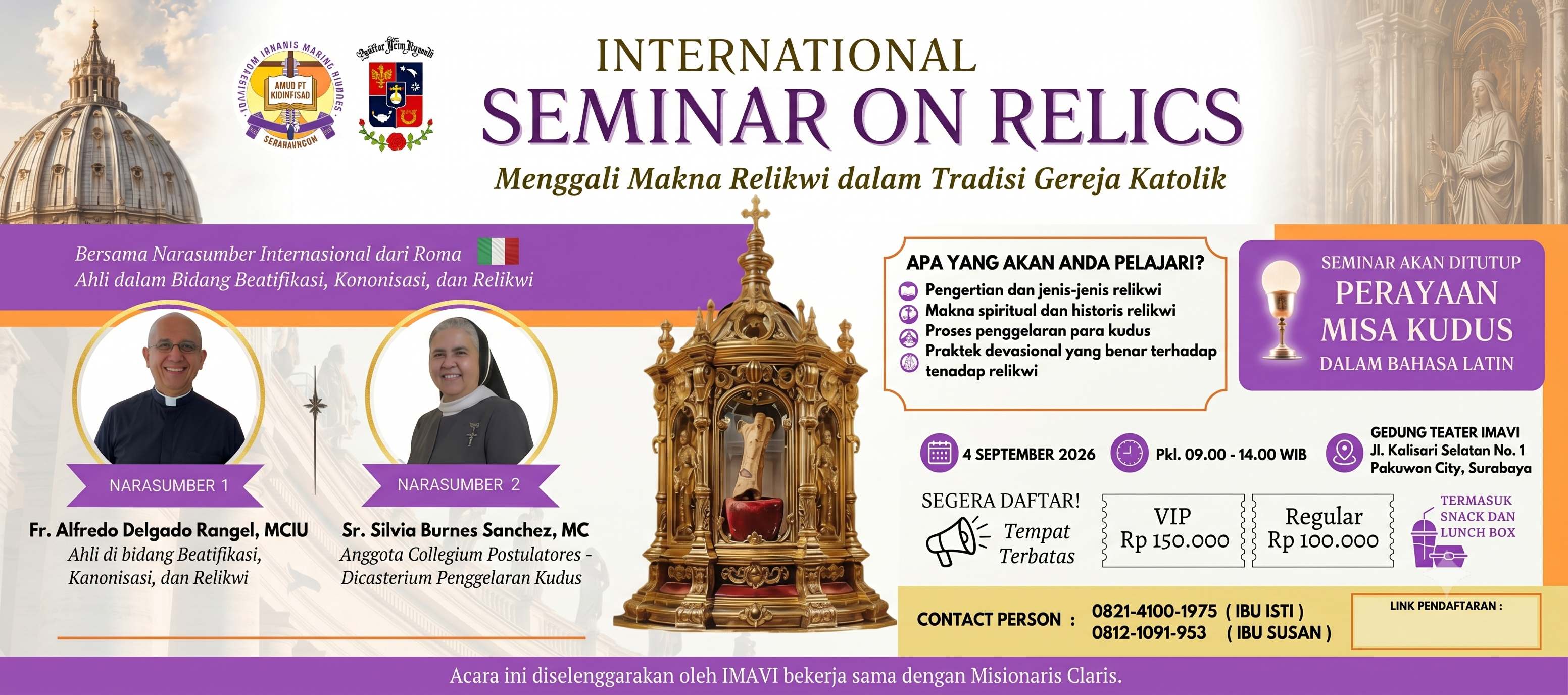 International Seminar On Relics — banner event
